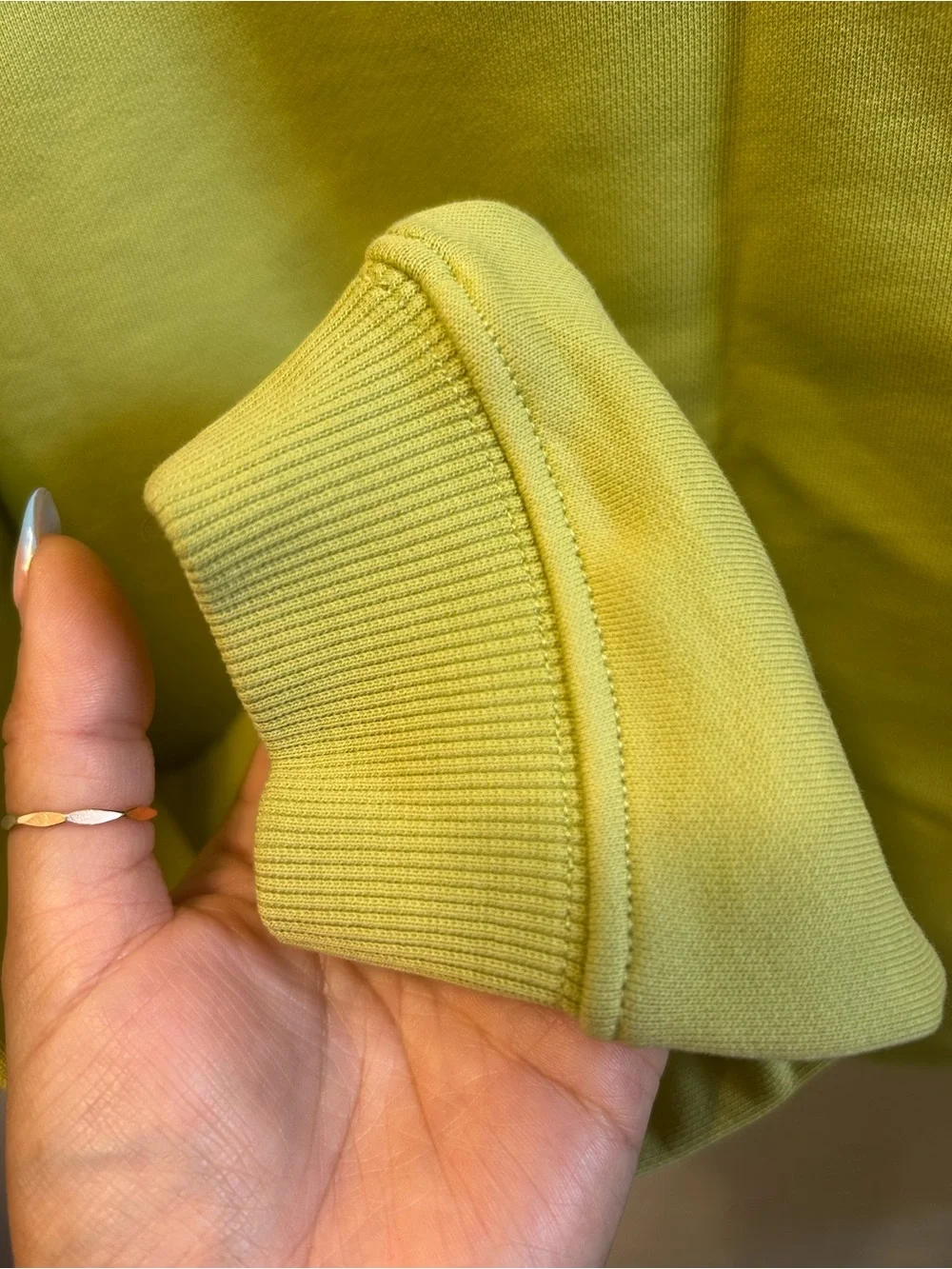 Paloma Wool Lime Green Crewneck Pullover